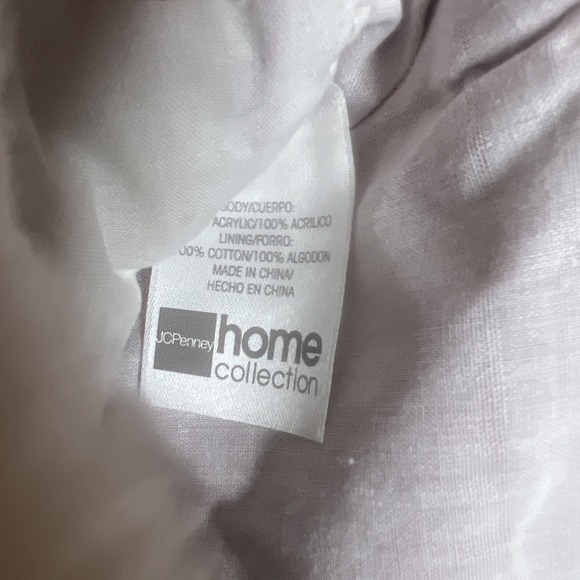 JC Penney Home Collection 3D Santa Christmas Stocking Jingle Bell Hooked Yarn - Picture 6 of 7